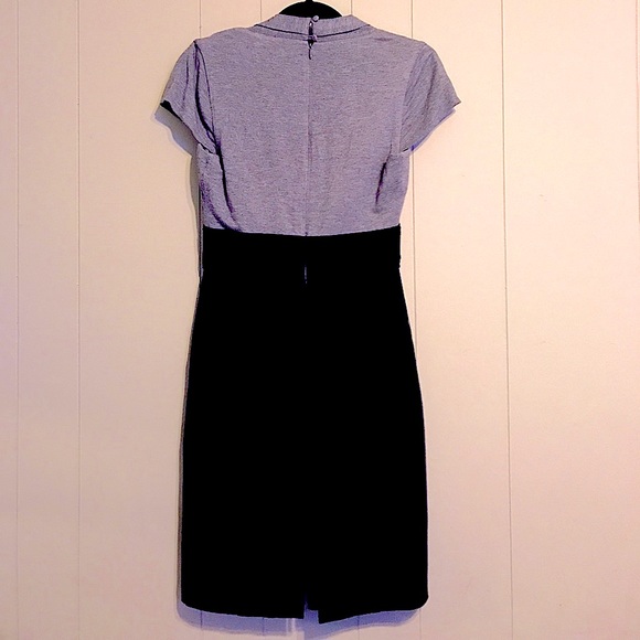 Sexy, Comfortable, Max and Cleo Sheath Black and Gray Bodycon Dress - Picture 3 of 4